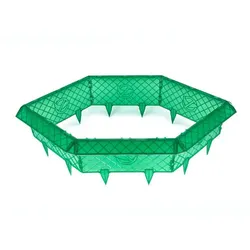 SWISSINNO Schnecken-Abwehrzaun für Garten | Variabler Schutzzaun für Pflanzen und Beete