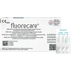 Fluorecare Covid-19 & Influenza & RSV Kombi-Selbsttest 