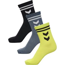 3er Pack hummel hmlALFIE Socken Kinder 2001 - black 24-27