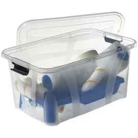 Logiplast Aufbewahrungsbox 7 ltr. 10-tlg. transparent