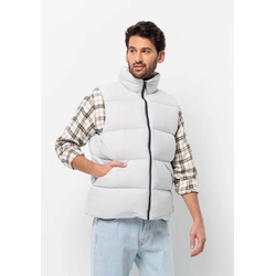 Jack Wolfskin Daunenweste ROEMERTOR VEST M grau XL (54/56)