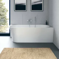 Duravit DuraSenja Vorwand Eck-Badewanne | Rechts