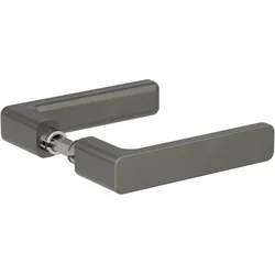 GRIFFWERK MINIMAL MODERN SIEGER DESIGN Griffpaar für Schlosskasten Kaschmirgrau
