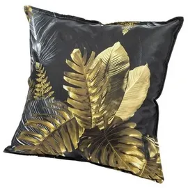 TexDeko TexDeko® Garden 2er Pack Dekokissen wasserabweisend schmutzabweisend 50 x 50cm Bezug mit Füllung (Blume)