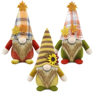 Gehydy Weihnachtswichtel Figuren 2er Set Wichtel Weihnachten Deko Wichtel Zubehör für Home Küche