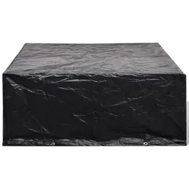 vidaXL Gartenmöbel-Abdeckung 260 x 260 x 90 cm Schwarz