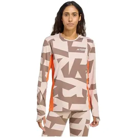 adidas Multi Synthetic Langarm-baselayer Wonder Taupe S