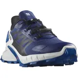 Salomon Supercross Herren Blue Print/Black/Lapis Blue 43 1/3