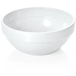 36x Schale rund Melamin 240 ml weiß bruchfest Ø 10 cm