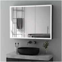 wdwritti 80 cm schwarz mit Beleuchtung