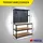 Proregal Werkbank GIANT BEAST mit Lochwand HxBxT 180x120x60cm | Fachlast 175kg | Schwarz