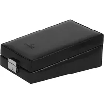 Windrose Schmuckkassette klein Merino schwarz