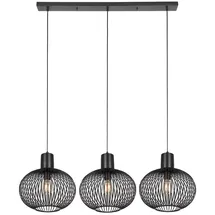 Trio Gila 3-flg. 120 cm schwarz