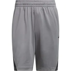 adidas Legends 3-Streifen Basketballshorts Herren JN4740 - grey three/black M/5"