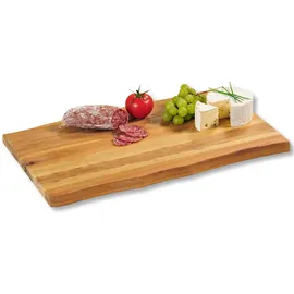 KESPER Tranchierbrett Akazie 45 x 27 x 2 cm, Servierbrett