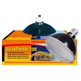 Sera reptil alu reflector 200 - Klemm- und Hängelampe für Terrarien, 1 Stück (1er Pack)