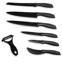 Cecotec Titanium Messerset 7-tlg. Schwarz