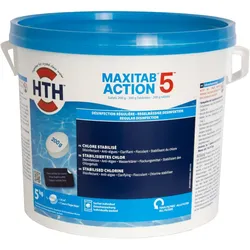 5 kg HTH Pool  Multitabs Maxi 200g - ACTION 5