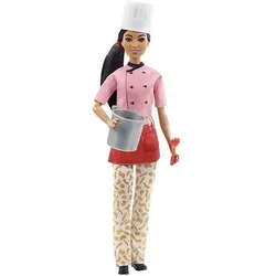 MATTEL GTW38 Barbie Pasta-Köchin Puppe, Anziehpuppe