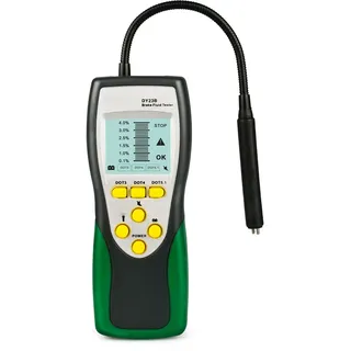 BELEY Automotive Bremsflüssigkeitstester Bremsflüssigkeitsprüfer Auto - Digitale Bremsflüssigkeit Siedepunkt Messgerät für DOT3 DOT4 DOT5.1 mit 2,8" LCD-Bildschirm & Hochpräziser Sonde (DY23B)