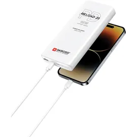 SKROSS RELOAD 20 PD - 20000 mAh, Powerbank, (Akku) - Weiß - 20000 mAh