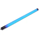 Xenon LED Leuchtröhre matt 12 Volt blau 1,53 m lang Ø 38 mm Stab Lampe, 9735