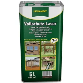 Ultrament Vollschutz-Lasur 7in1 Nussbaum 5 l