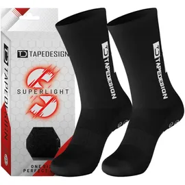 TapeDesign Superlight Socken Schwarz ONESIZE