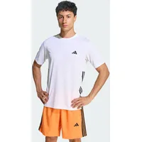 adidas Workout Essentials Base 3 Stripes Weiß/Schwarz S
