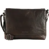 Bruno Banani Businesstasche Laptoptasche mit Laptopfach Messenger Bag (15.60"), Notebooktasche, Braun