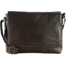 Bruno Banani Businesstasche Laptoptasche mit Laptopfach Messenger Bag (15.60"), Notebooktasche, Braun