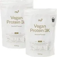 nu3 Vegan Protein 3K Neutre Poudre 2x1000 g