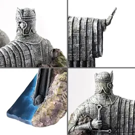 Grupo Erik Argonath Buchstütze Grau 2 St.