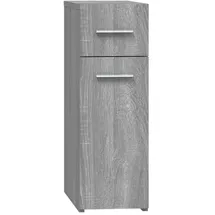 vidaXL Apothekerschrank Grau Sonoma 20x45,5x60 cm Holzwerkstoff