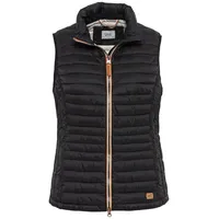 CAMEL ACTIVE Steppweste mit elastischen Bündchen Schwarz, womenswear-38
