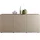 INOSIGN Sideboard INOSIGN "Rio Breite 181 cm, Kommode mit 3 Türen, Anrichte", cashmere, front mit geriffelter struktur, B:181cm H:84cm T:42cm, FSC-zertifizierter Holzwerkstoff, Sideboards, Sideboard, geriffelte MDF-Fronten, modern u.