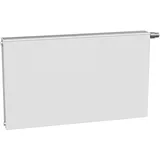 Flachheizkörper therm-x2 Plan-V Typ 22, HxLxT: 205x3005x102 mm, Farbe: Weiß RAL 9016 seidenglanz, Ventilposition: links, 10 bar, Abdeckung: mit, Wärmeleistung 75/65-20: 1962 Watt, ohne Laschen