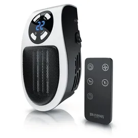 Brandson Heizlüfter 500 W Schwarz