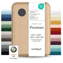 schlafgut Premium Baumwolle 120 x 200 - 130 x 220 cm gray deep