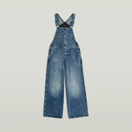 G-Star Cinch Dungaree Wide Jumpsuit - Dunkelblau - Damen - L