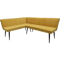Hti-Living Eckbank 154 x 195 cm Mesilla Gelb kurzer
