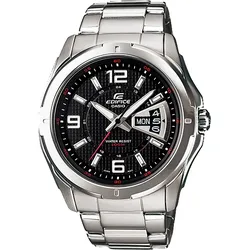 CASIO EDIFICE Uhr EF-129D-1AV | Unisex | Silber