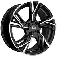 mam wheels Rs5 Black Front Polish 6.5x16 ET 37 4/108 Alufelge Schwarz