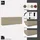 Set One by Musterring Reno TV-Lowboard 182 cm Grau/Taupe Glas
