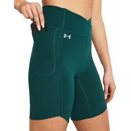 Under Armour Damen Radhose Motion Crossover Bike Short 1383633-449 XS - Hydro Teal - XS