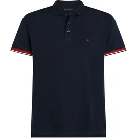 Tommy Hilfiger Interlock Detail Regular Kurzarm-poloshirt Desert Sky L