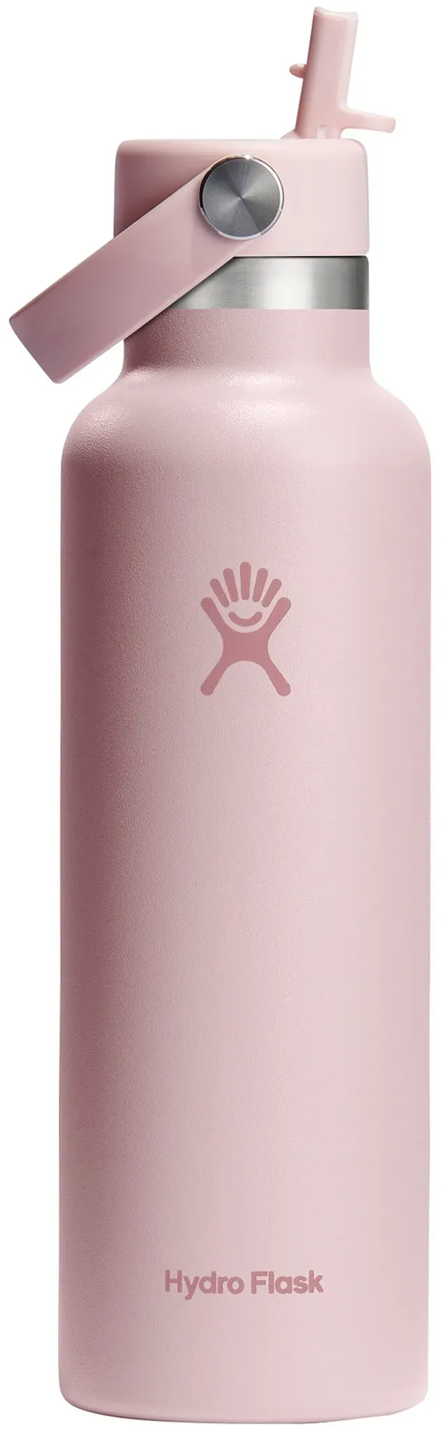 HydroFlask Trinkflasche mit Strohhalm 621ml, rosa