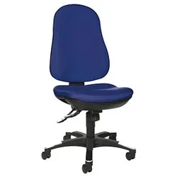 Topstar Bürostuhl Trend SY 10, 9020G26 Stoff blau, Gestell schwarz