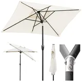 Sekey Sonnenschirm 39923007, rechteckig, 300 x 200 cm, creme,