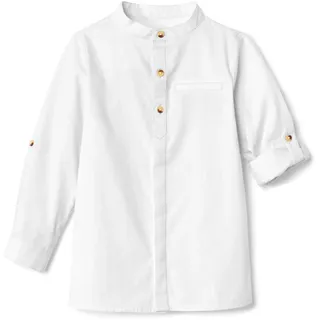 Tchibo - Kinder-Oxford-Hemd - Gr. 74/80 - weiß